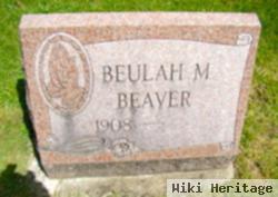 Beulah M Beaver