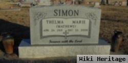 Thelma Marie Mathews Simon