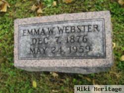 Emma W Webster