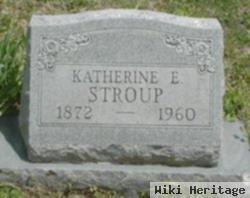 Katherine E Stroup