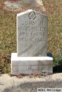 John R Mccurley