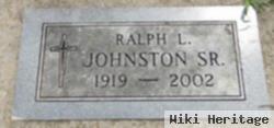Ralph Lewis Johnston, Sr