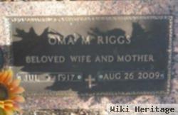 Oma Merle Caddell Riggs