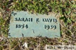 Sarah F. Davis
