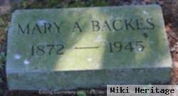 Mary A. Fritz Backes