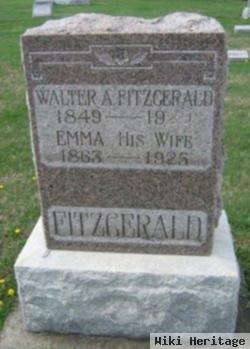 Walter A Fitzgerald