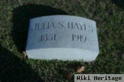 Julia Susan Rike Hayes