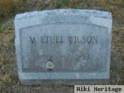 M Ethel Wilson