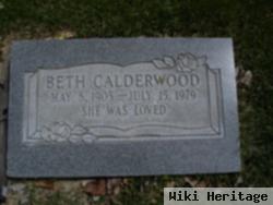 Elizabeth Vivian "beth" Brockbank Calderwood