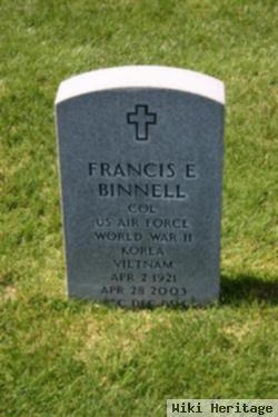 Col Francis E Binnell