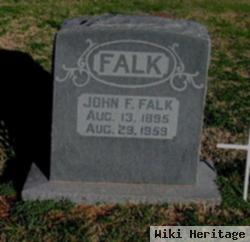 Johannes F "john" Falk