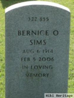 Bernice Olive Zirkle Sims