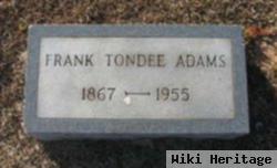 Frank Tondee Adams