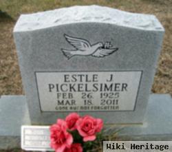 Estle J. Pickelsimer