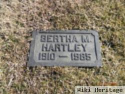 Bertha M Hartley