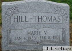 Marie V Hill Thomas