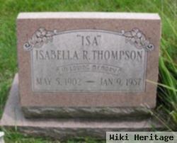 Isabella R "isa" Thompson