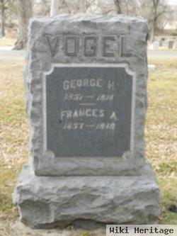 Frances Agnes "fannie" Welch Vogel