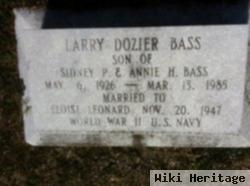 Larry Dozier Bass