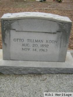 Otto Tillman Koon