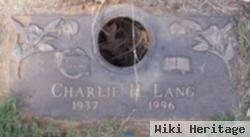 Charlie H Lang