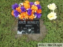 Joyce Lee "jo" Boone Hensley