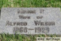 Mary Willet "minnie" Poole Wilson