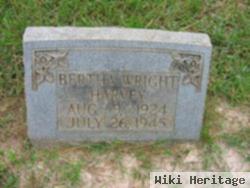 Bertha Wright Harvey