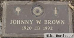 Sgt Johnny Wilton Brown