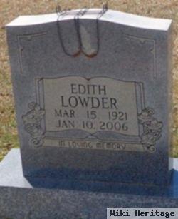 Edith Lowder