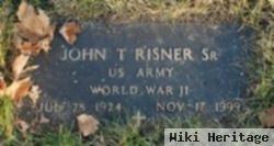 John T Risner, Sr