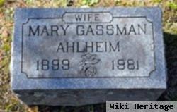 Mary C. Gassman Ahlheim