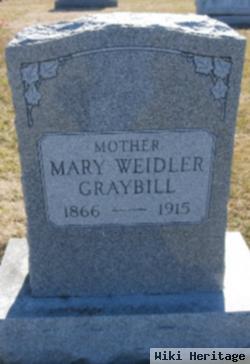 Mary A Weidler Graybill