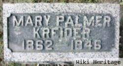 Mary E Bennett Palmer Kreider