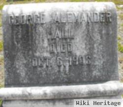 Capt George Alexander Hall