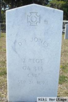 D. F. Jones