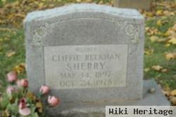 Cliffie Lou Beekman Sherry