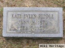 Kate Evlyn Riddle