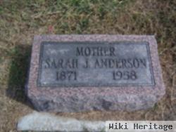 Sarah J. Weatherford Anderson