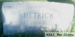 Cecil D Hetrick