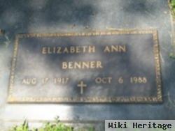 Elizabeth Ann Benner Jakovich