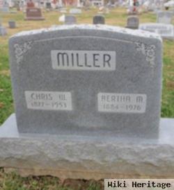 Creswell W "chris" Miller