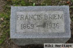 Francis X Briem