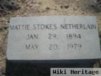 Martha Barbara "mattie" Stokes Netherlain