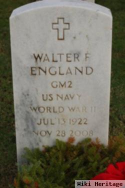 Walter F England