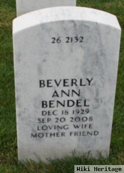 Beverly Ann Bendel