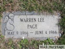 Warren Lee Page