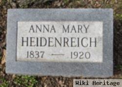 Anna Mary Bauer Heidenreich