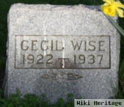 Cecil Wise