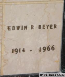 Edwin R. Beyer